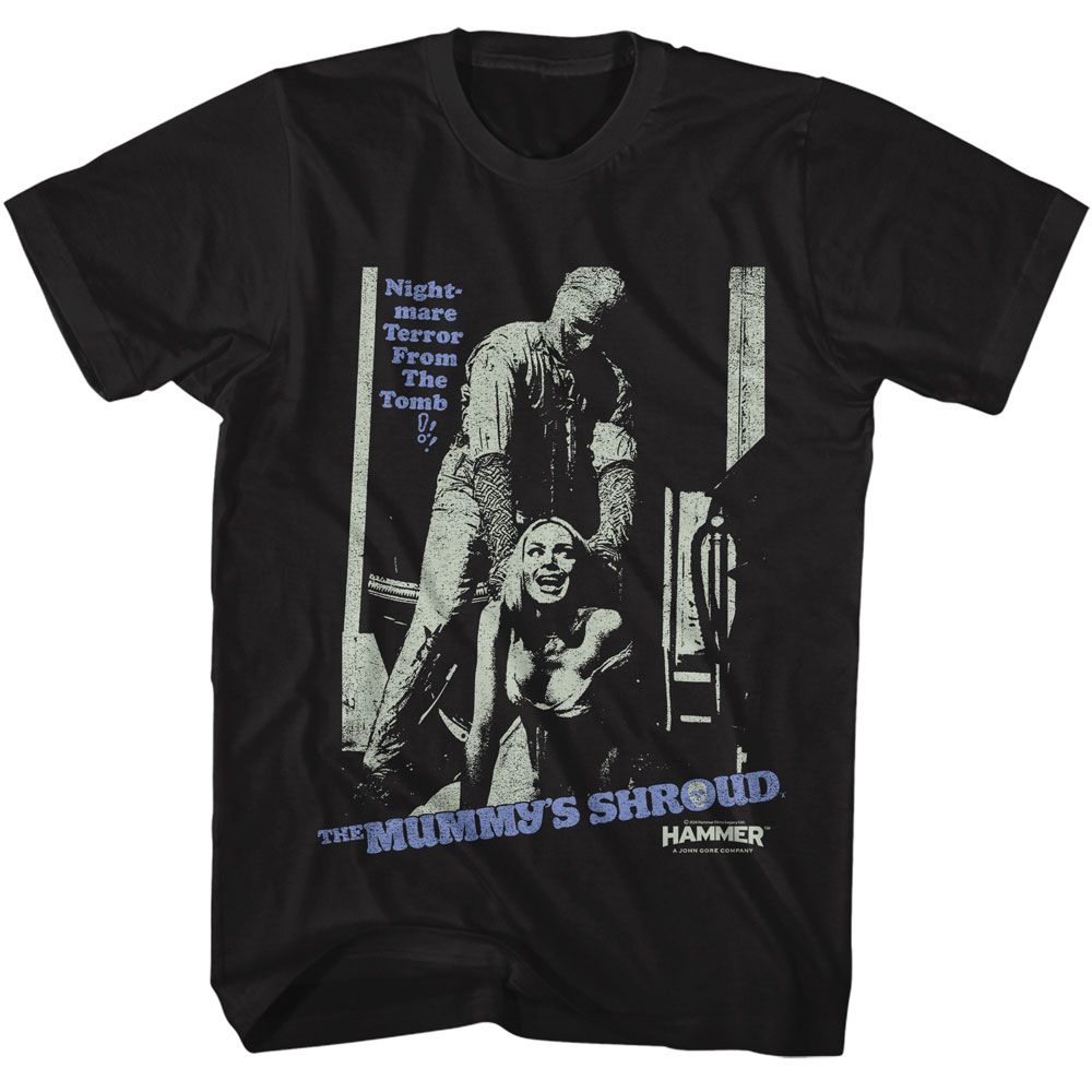 Hammer Horror - HAMMER HORROR MUMMY ATTACK Adult Shirt