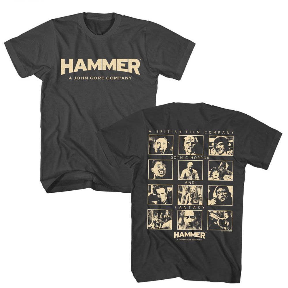 Hammer Horror - HAMMER HORROR FILMS Adult Shirt