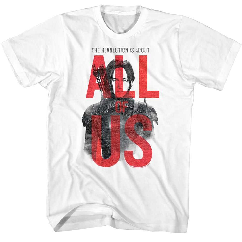 Hunger Games - HUNGER GAMES ALL OF US Adult Shirt