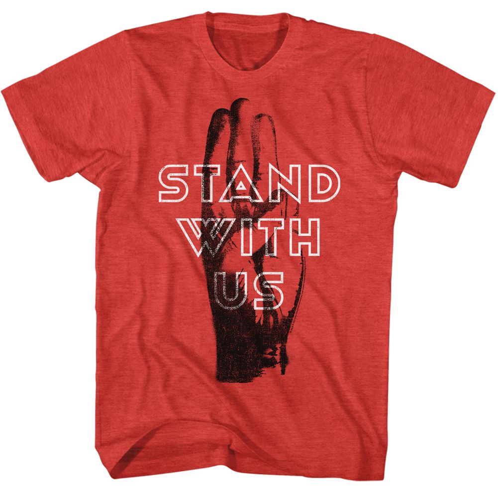Hunger Games - HUNGER GAMES STAND WITH US Adult Shirt