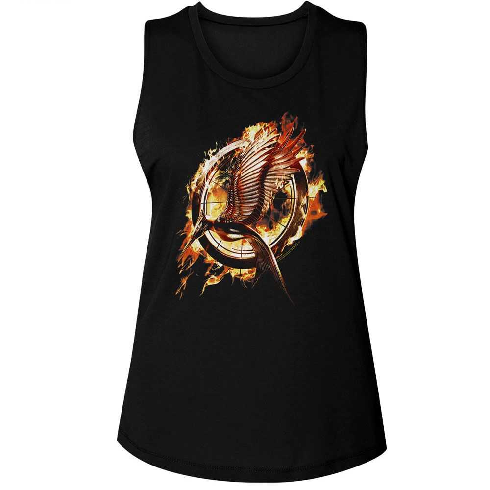 Hunger Games - HUNGER GAMES CATCHING FIRE MOCKINGJAY Adult Shirt
