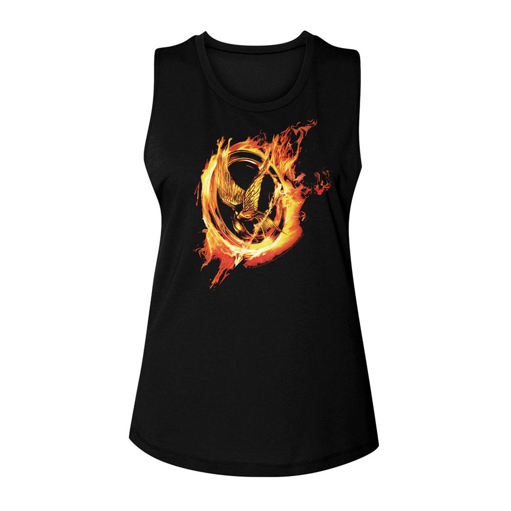 Hunger Games - HUNGER GAMES PIN Adult Shirt