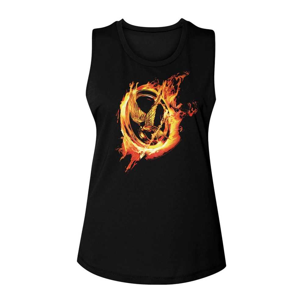 Hunger Games - HUNGER GAMES PIN Adult Shirt