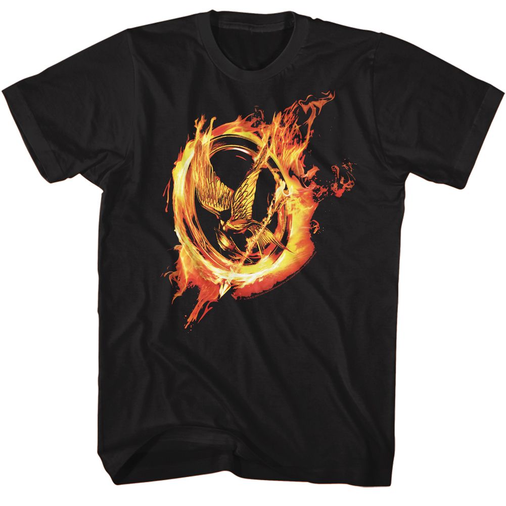 Hunger Games - HUNGER GAMES PIN Adult Shirt