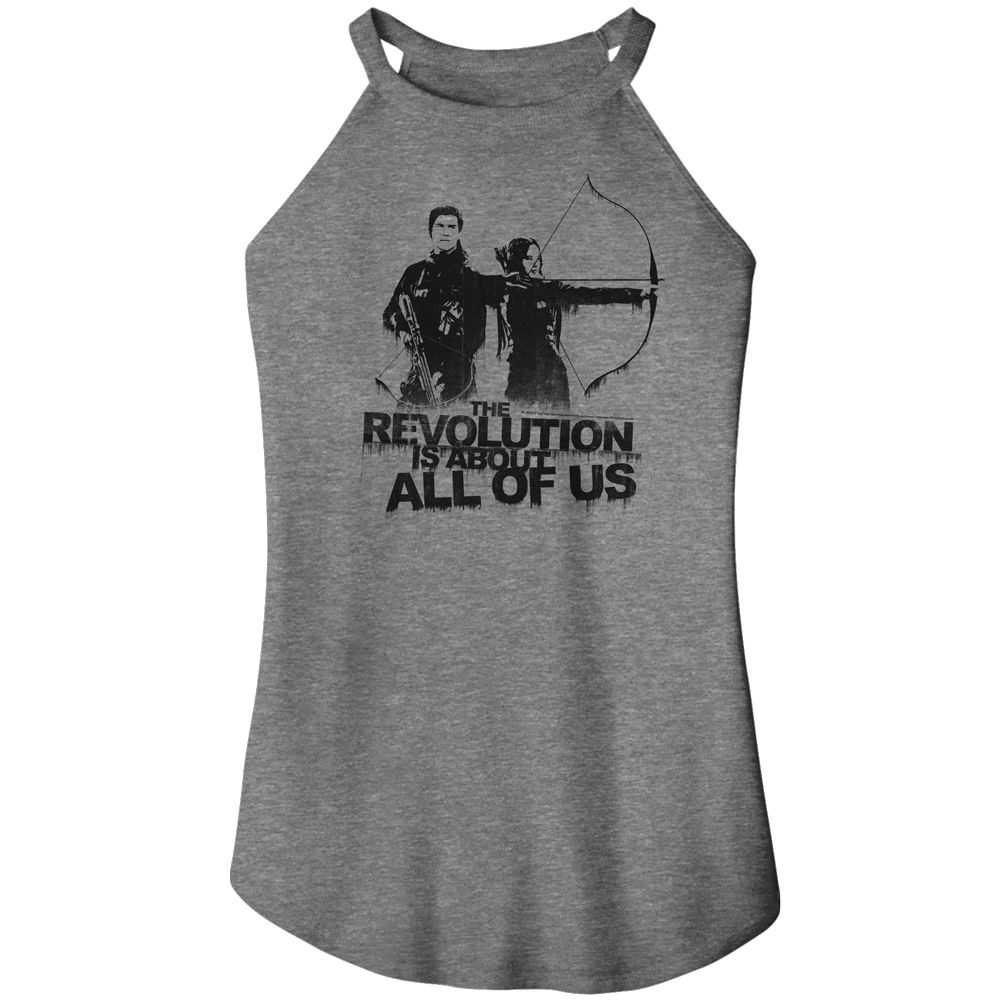 Hunger Games - HUNGER GAMES ABOUT ALL OF US Adult Shirt
