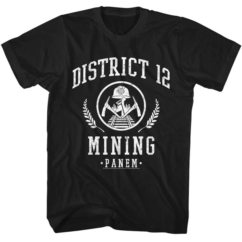 Hunger Games - HUNGER GAMES D12 MINING Adult Shirt
