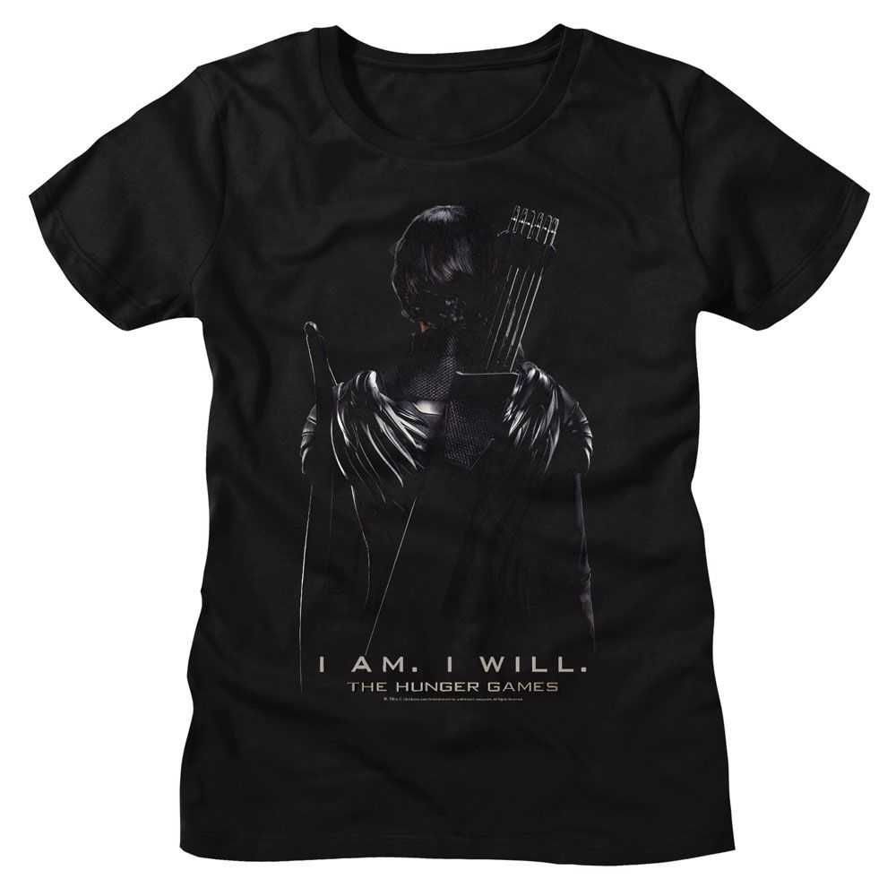 Hunger Games - HUNGER GAMES KATNISS BACK Adult Shirt