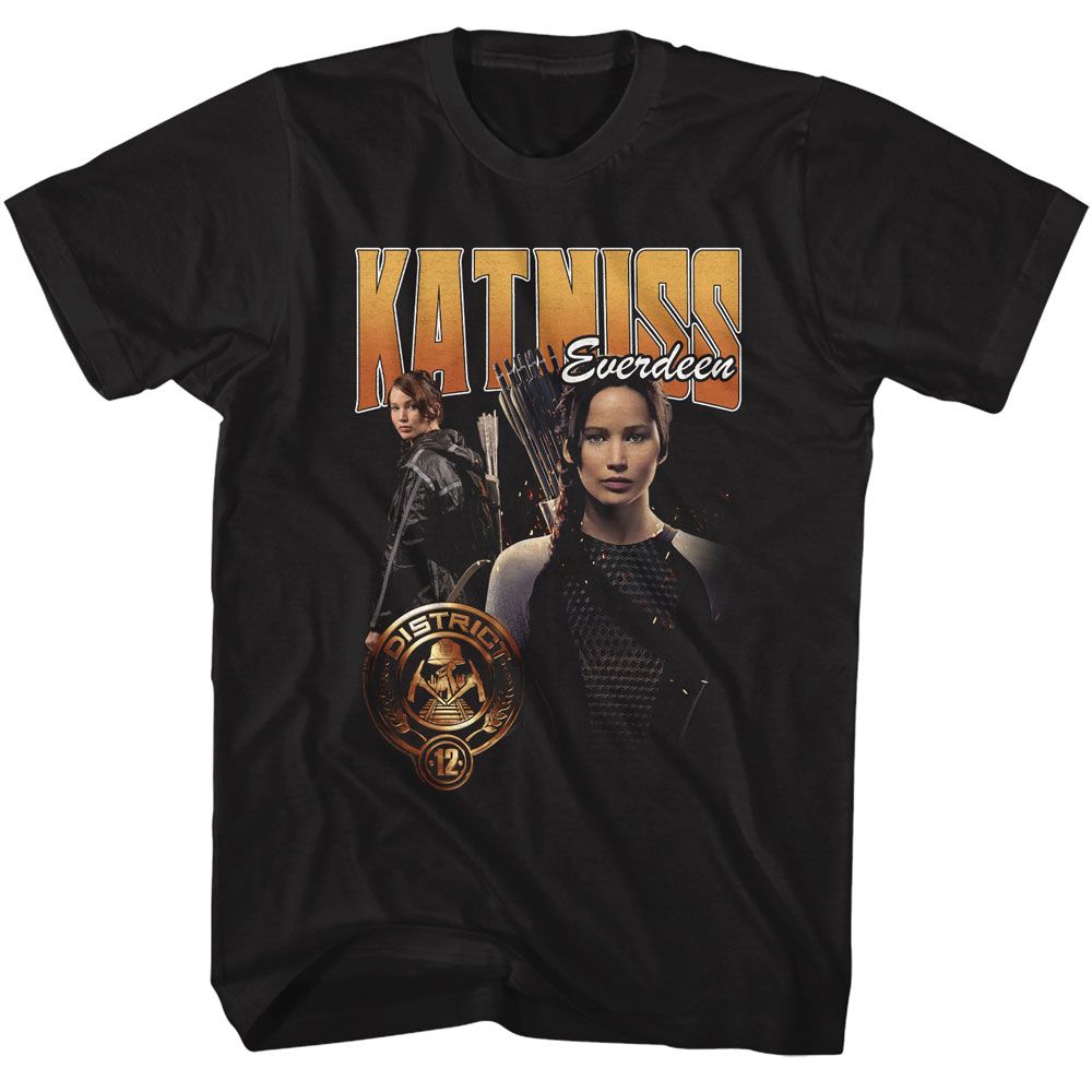 Hunger Games - HUNGER GAMES KATNISS DUO PHOTO Adult Shirt