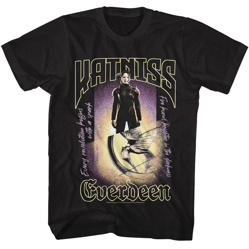 Hunger Games - HUNGER GAMES KATNISS EVERDEEN Adult Shirt