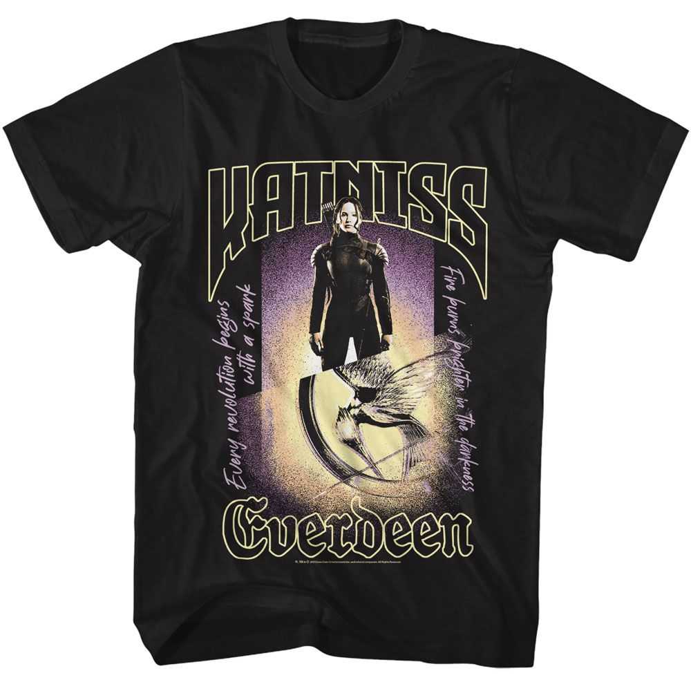 Hunger Games - HUNGER GAMES KATNISS EVERDEEN Adult Shirt