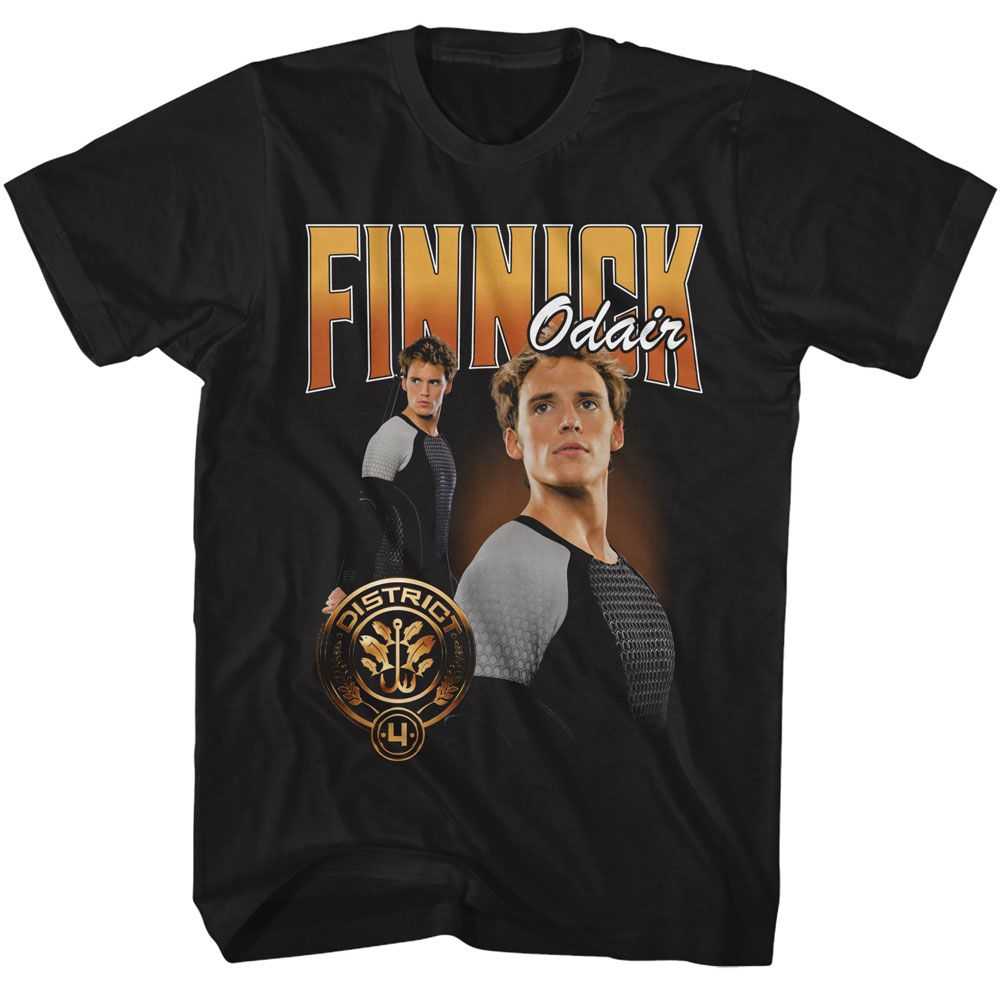 Hunger Games - HUNGER GAMES FINNICK ODAIR DUO PHOTO Adult Shirt