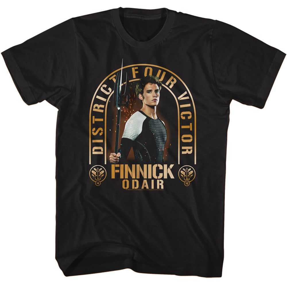 Hunger Games - HUNGER GAMES DISTRICT FOUR VICTOR Adult Shirt