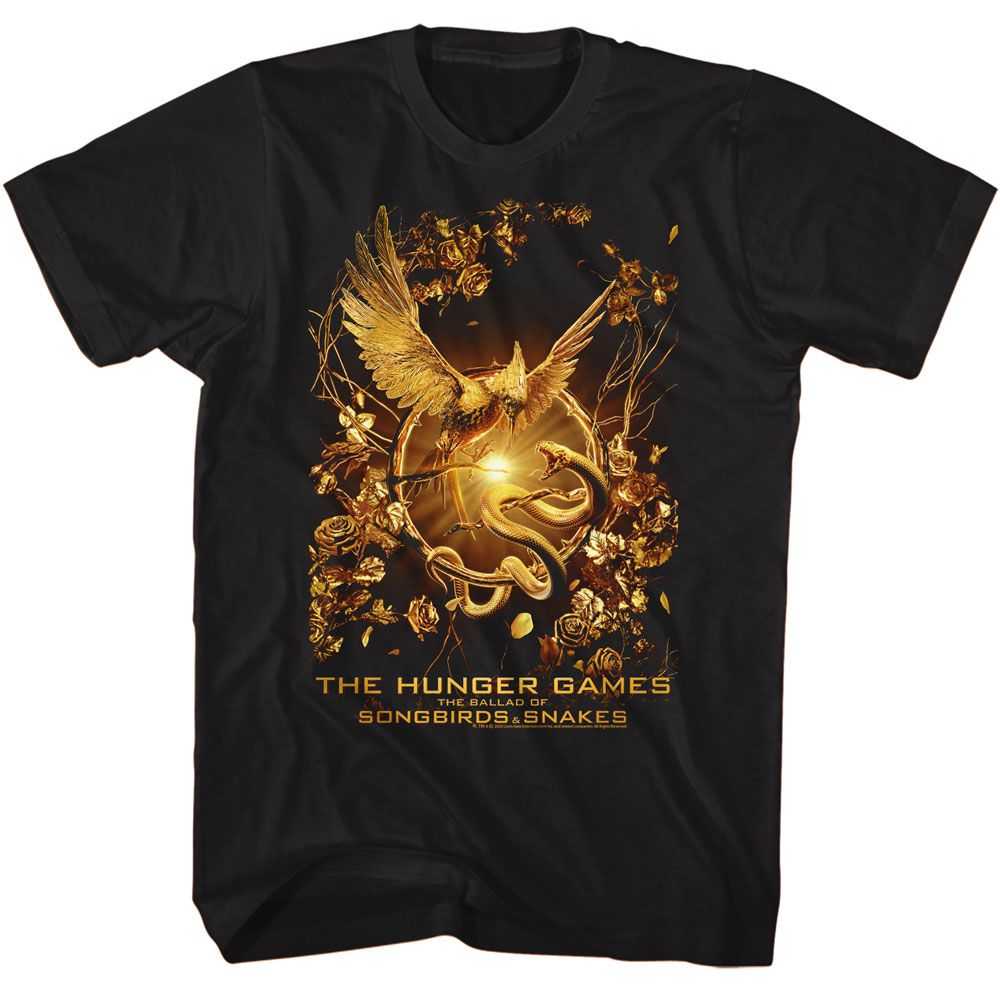 Hunger Games - HUNGER GAMES SONGBIRD SNAKES POSTER Adult Shirt