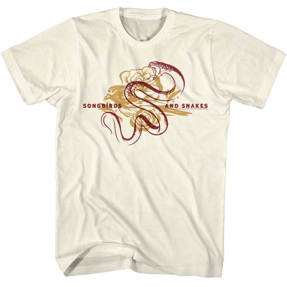 Hunger Games - HUNGER GAMES BIRD AND SNAKE OVERLAY Adult Shirt