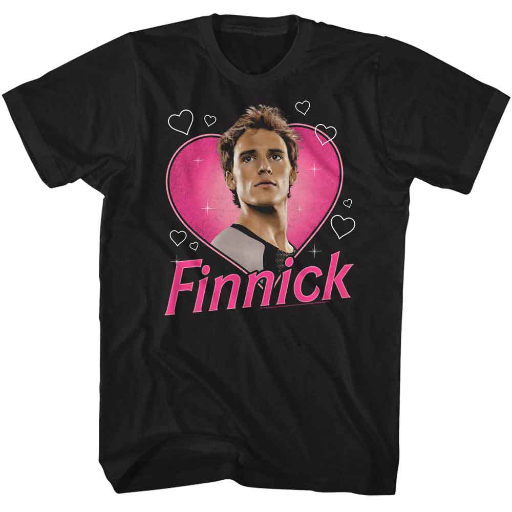 Hunger Games - HUNGER GAMES FINNICK HEARTTHROB Adult Shirt
