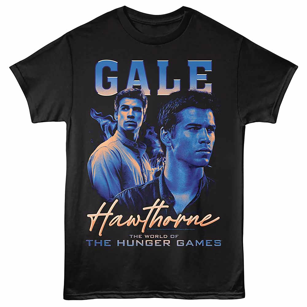 Hunger Games - HUNGER GAMES BLUE GALE Adult Shirt