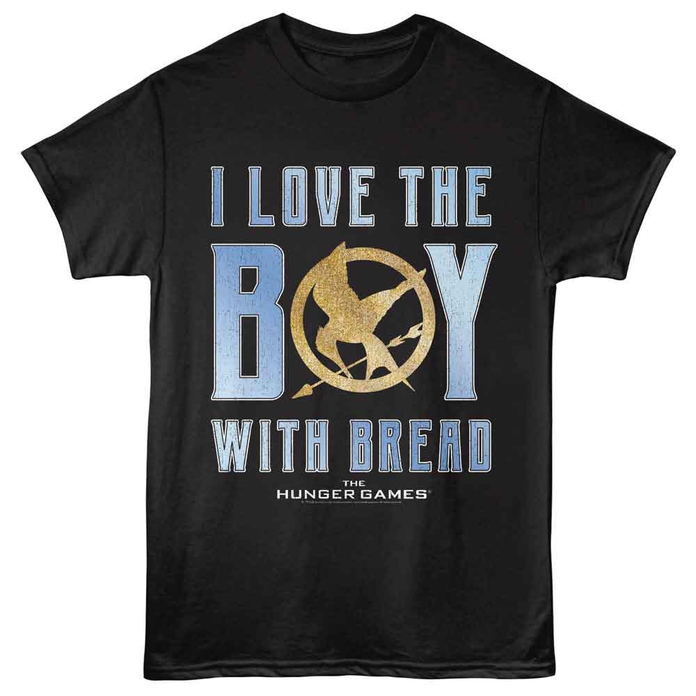 Hunger Games - HUNGER GAMES BOY WITH BREAD Adult Shirt