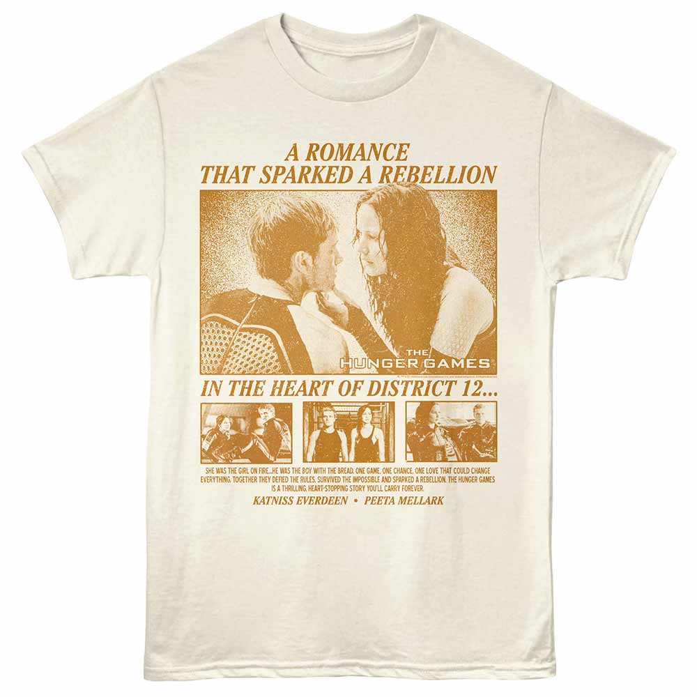 Hunger Games - HUNGER GAMES KATNISS AND PEETA SCENES Adult Shirt