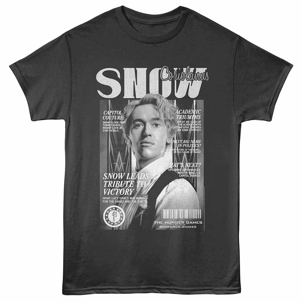 Hunger Games - HUNGER GAMES SNOW MAG Adult Shirt