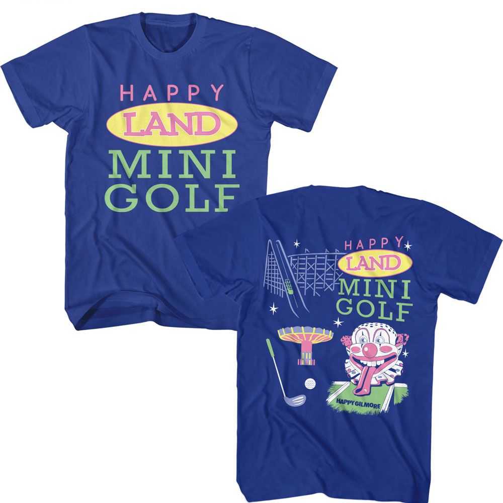 Happy Gilmore - HAPPY GILMORE HAPPY LAND MINI GOLF Adult Shirt