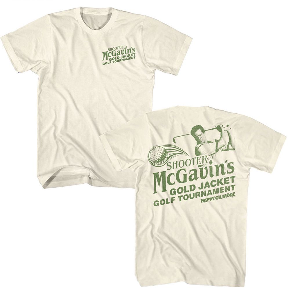 Happy Gilmore - HAPPY GILMORE MONO GOLD JACKET TOURNAMENT Adult Shirt