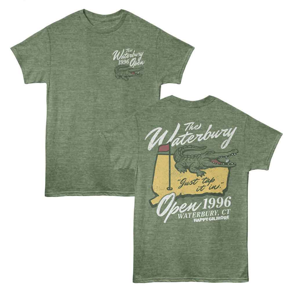 Happy Gilmore - HAPPY GILMORE THE WATERBURY OPEN ALTERNATE VERSION Adult Shirt