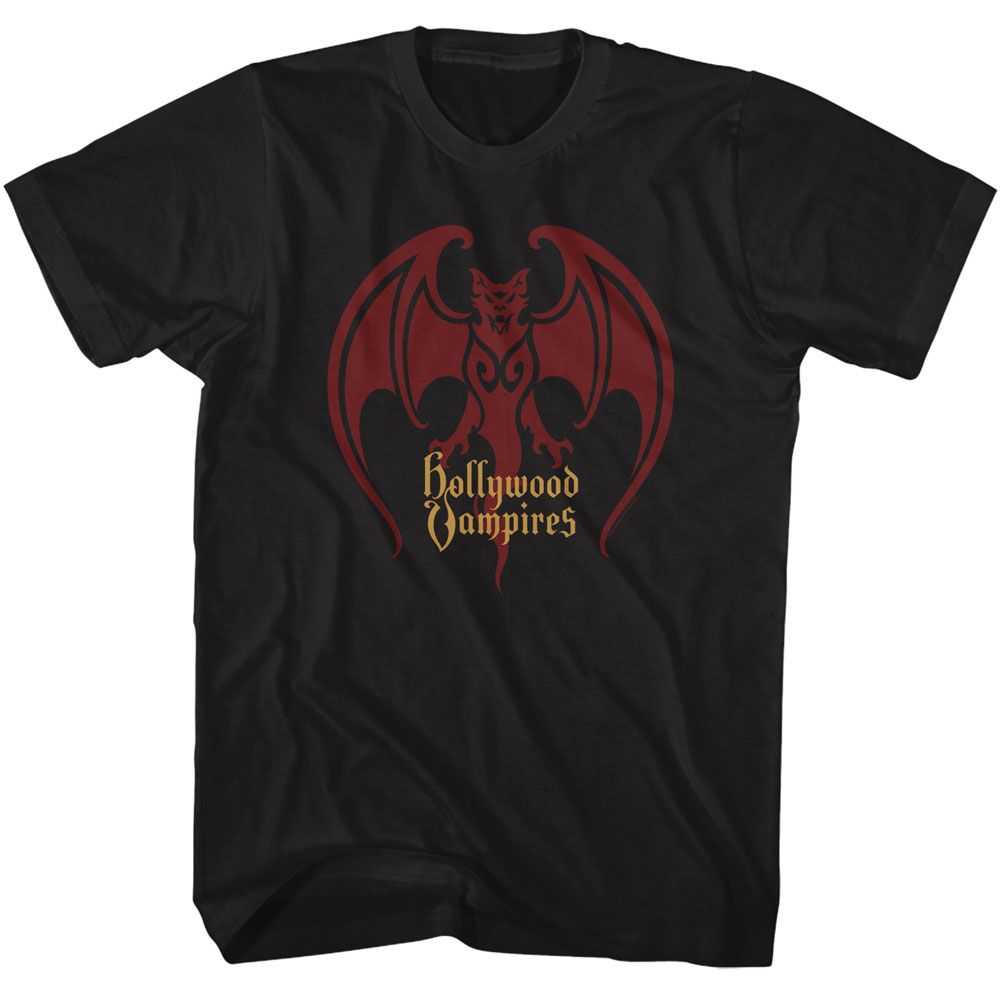 Hollywood Vampires - HV BAT LOGO Adult Shirt