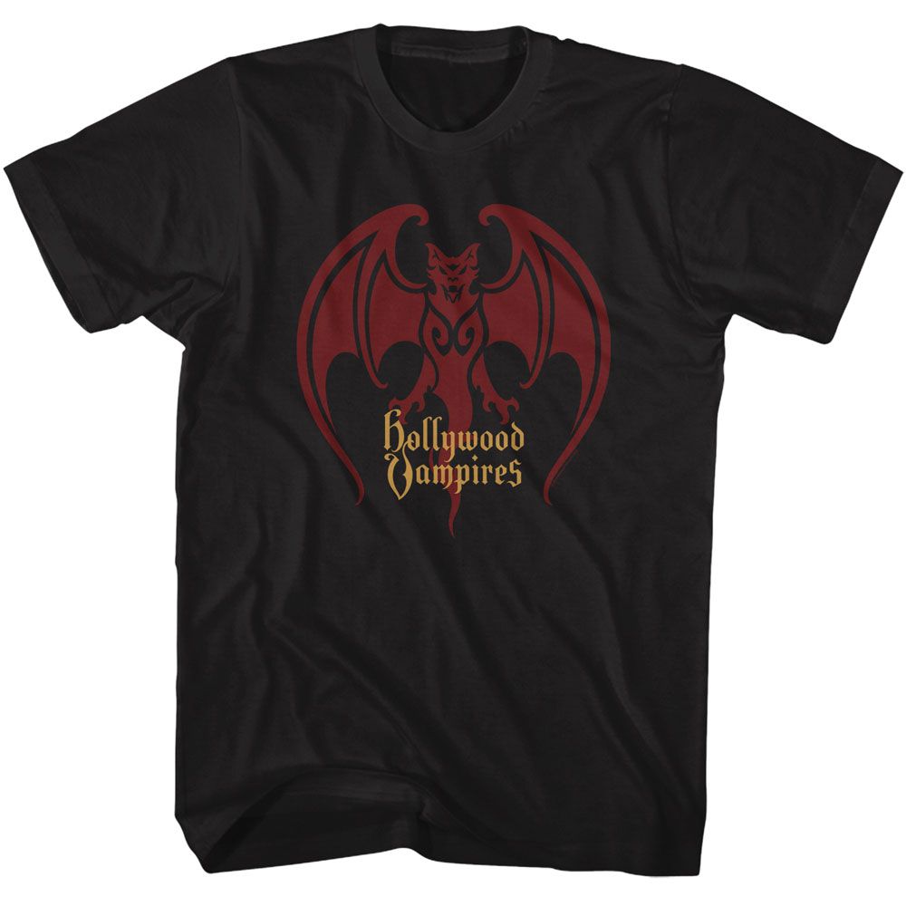 Hollywood Vampires - HV BAT LOGO Adult Shirt