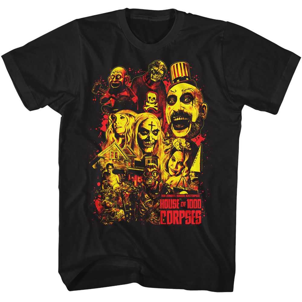 House of 1000 Corpses - HO1C COLLAGE ART Adult Shirt