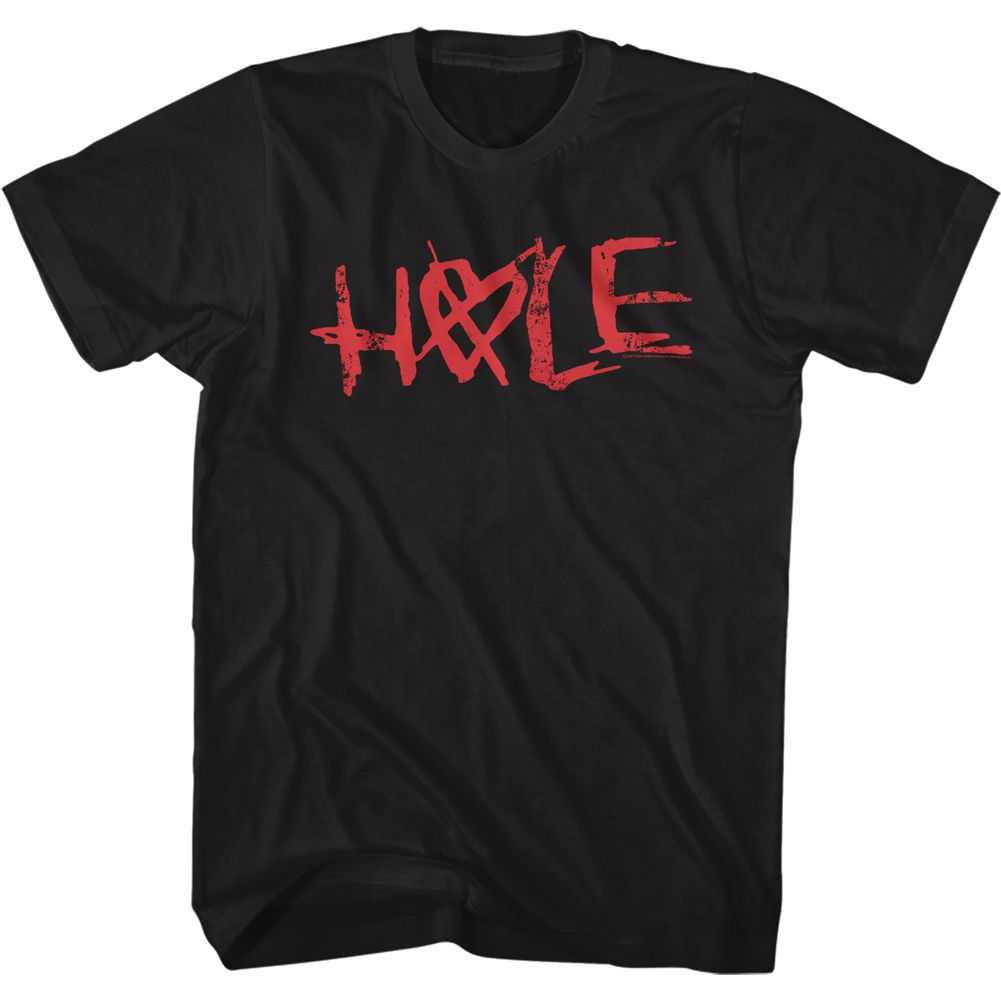 Hole - CROSSED HEART LOGO Adult Shirt