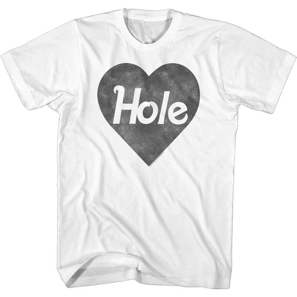 Hole - BLK HEART LOGO Adult Shirt