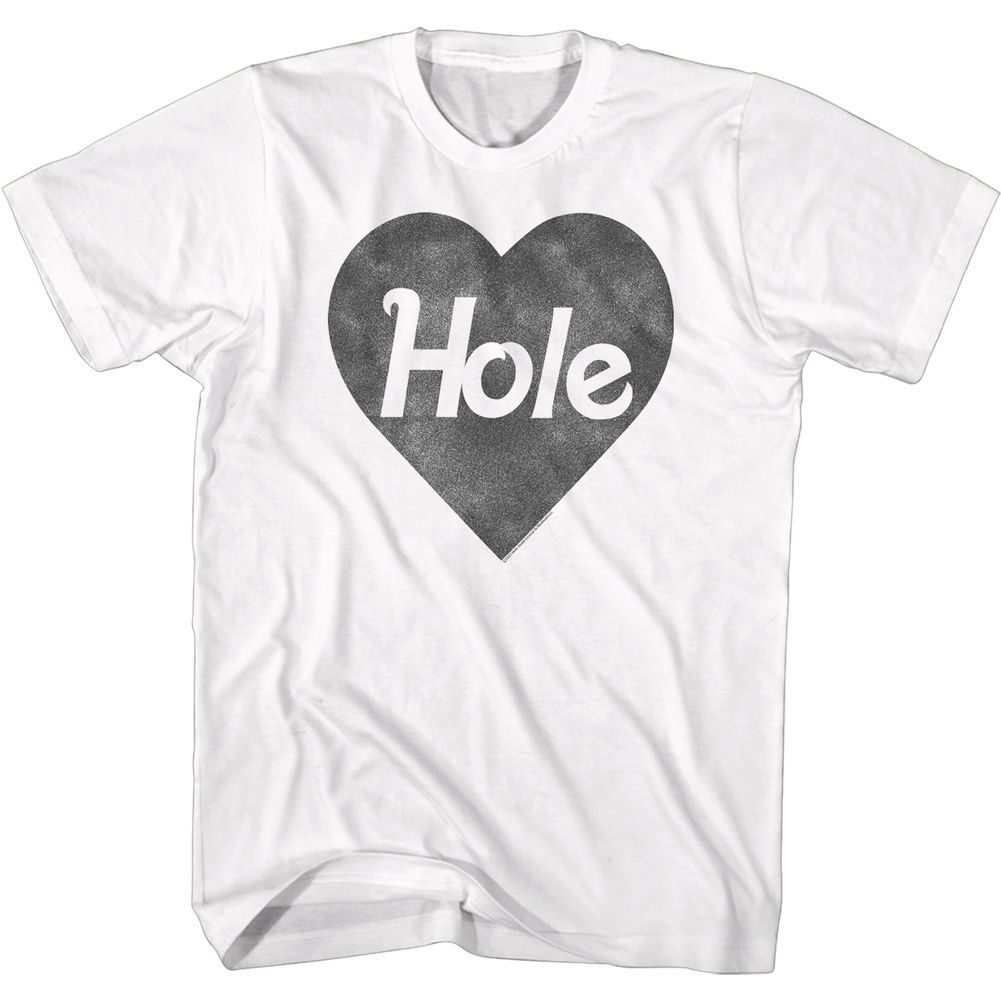 Hole - BLK HEART LOGO Adult Shirt