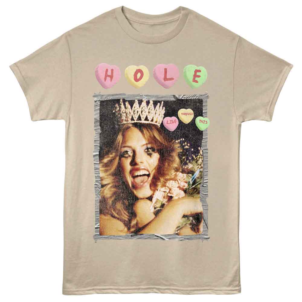Hole - HOLE LIVE THROUGH THIS CANDIES Adult Shirt