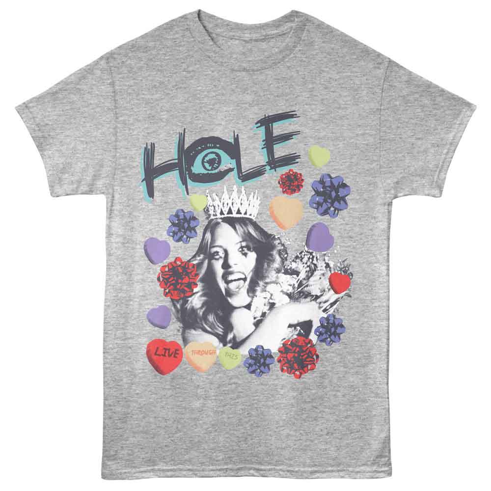 Hole - HOLE HEARTS AND BOWS Adult Shirt