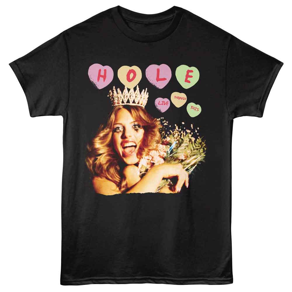 Hole - HOLE LIVE THROUGH THIS CANDIES Adult Shirt