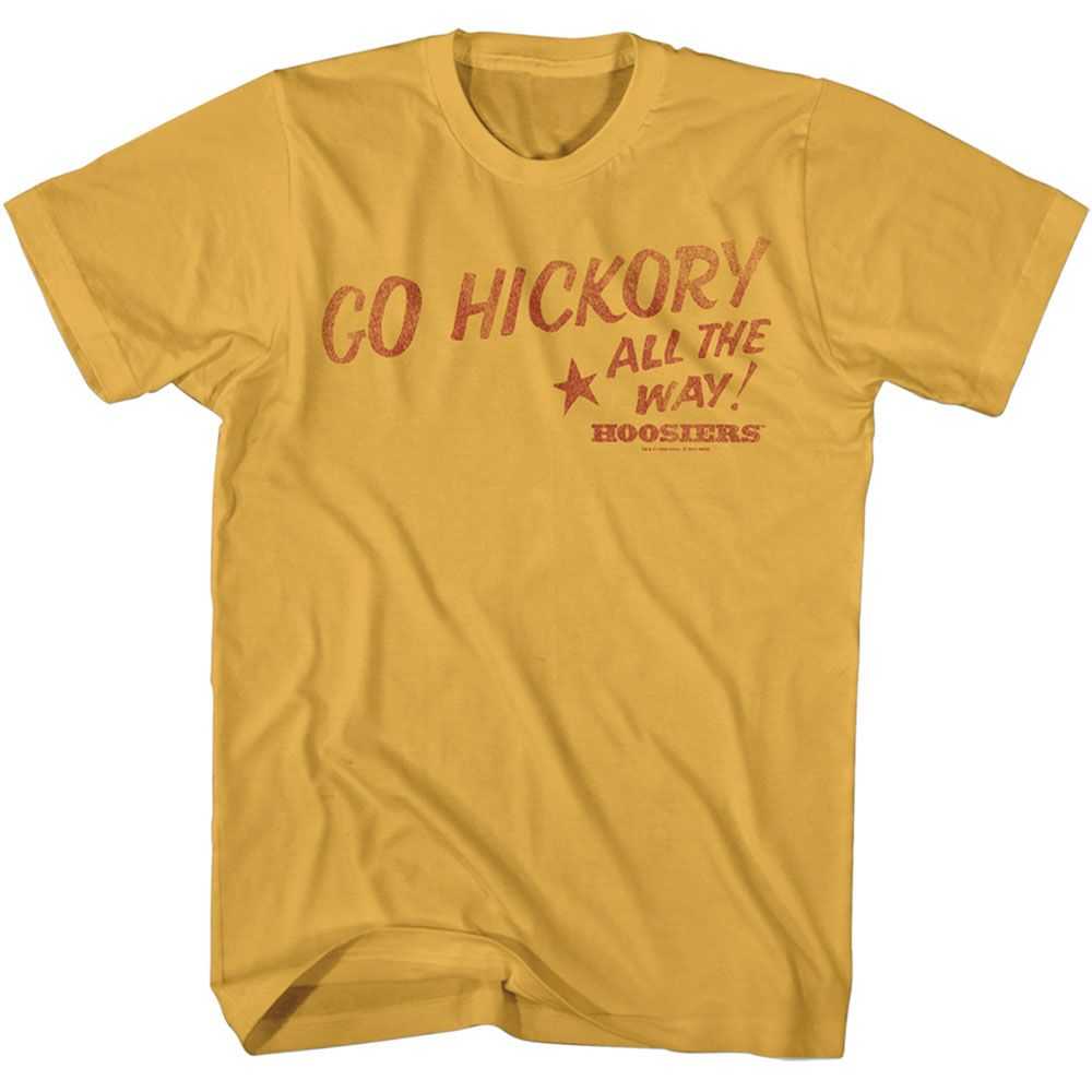Hoosiers - HOOSIERS GO HICKORY Adult Shirt