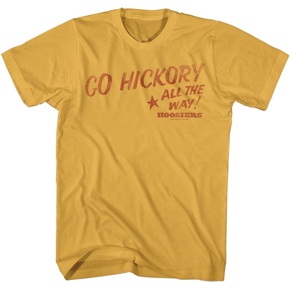 Hoosiers - HOOSIERS GO HICKORY Adult Shirt