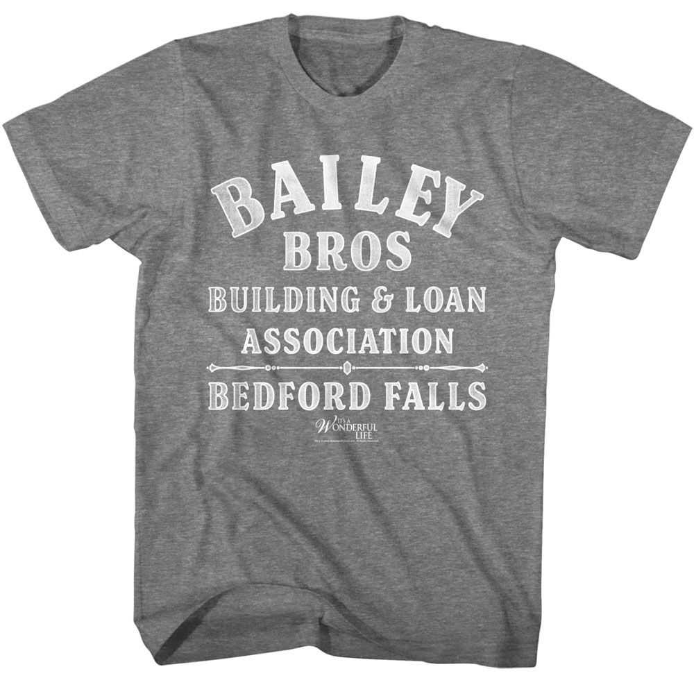 Its a Wonderful Life - IAWL BAILEY BROS Adult Shirt