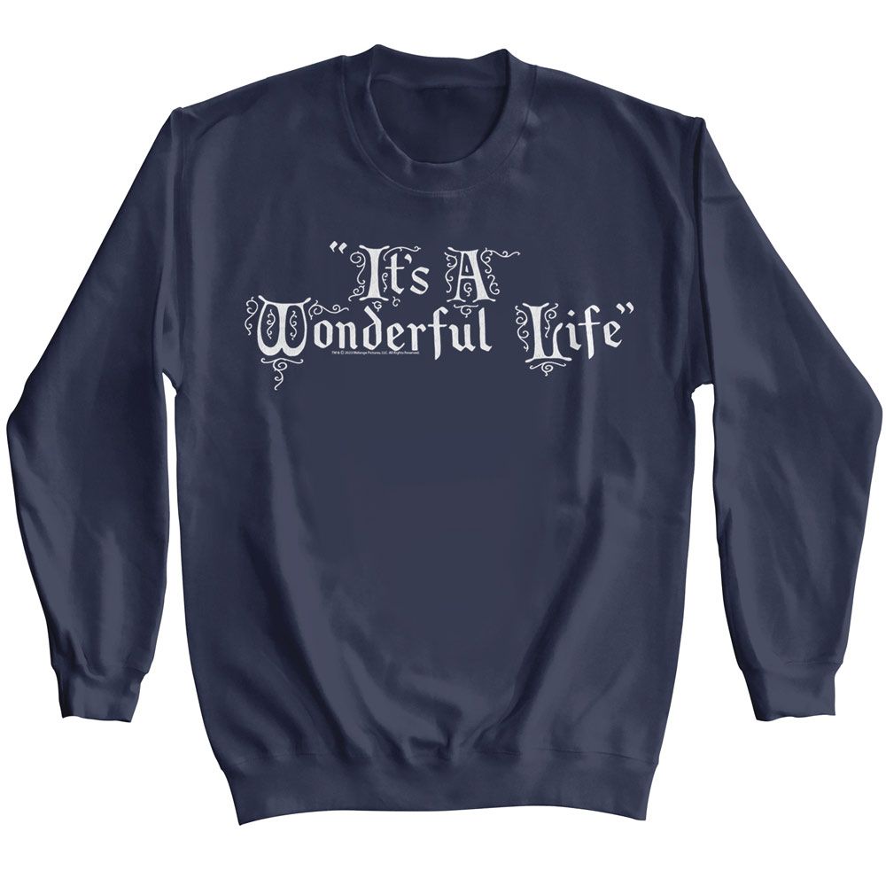 Its a Wonderful Life - ITS A WONDERFUL LIFE TITLE TREATMENT Adult Shirt