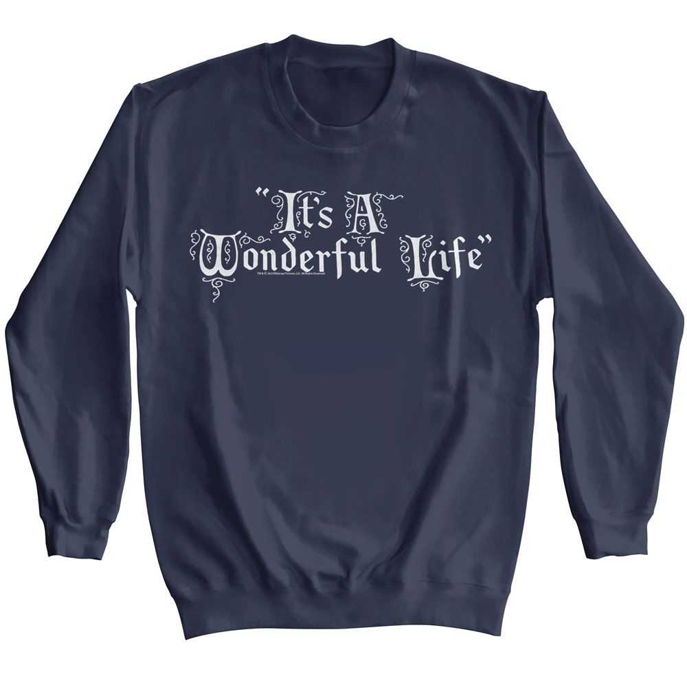 Its a Wonderful Life - ITS A WONDERFUL LIFE TITLE TREATMENT Adult Shirt