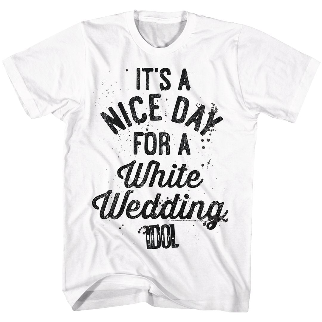 Billy Idol - NICE DAY Adult Shirt