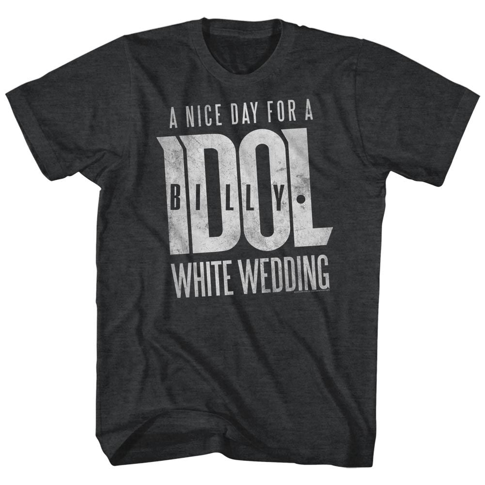 Billy Idol - WHT WEDDING Adult Shirt