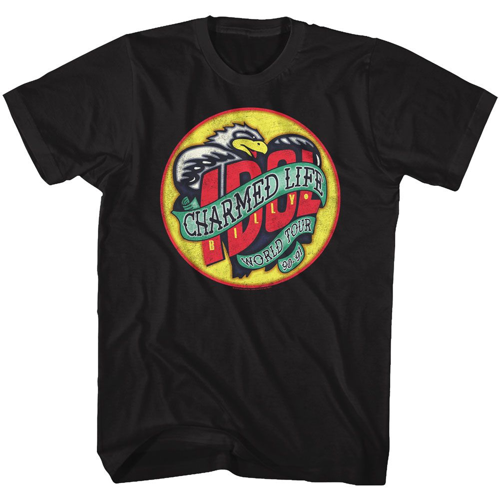 Billy Idol - CHARMED LIFE Adult Shirt