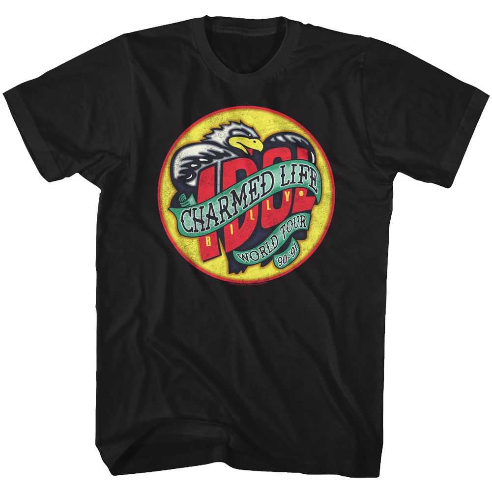 Billy Idol - CHARMED LIFE Adult Shirt