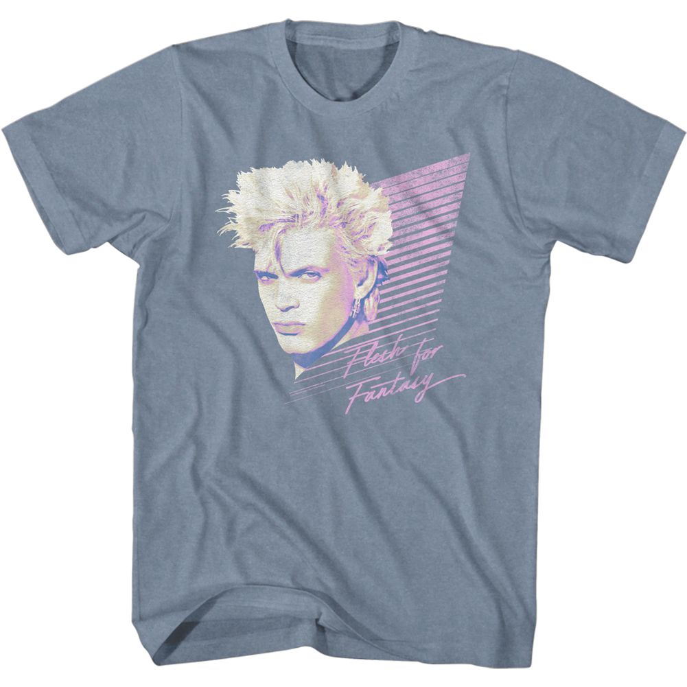 Billy Idol - FLESH FOR FANTASY Adult Shirt