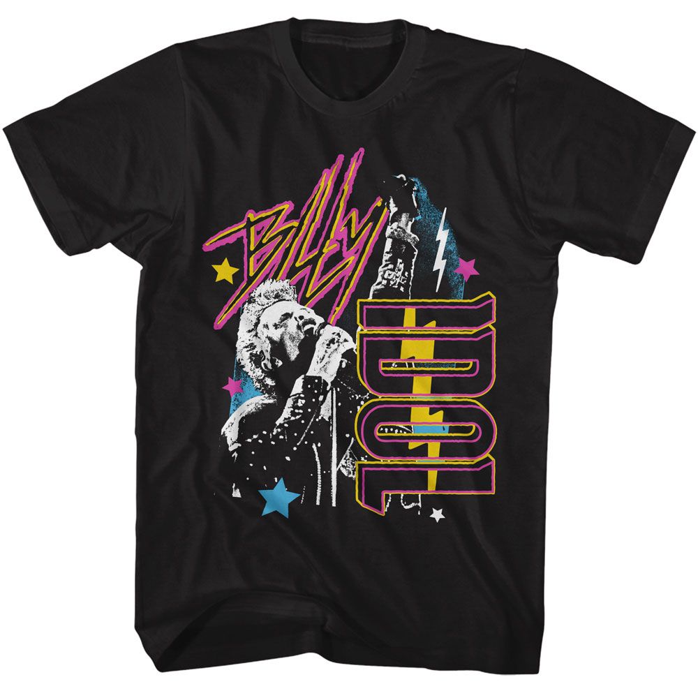 Billy Idol - BILLY IDOL FIST UP Adult Shirt