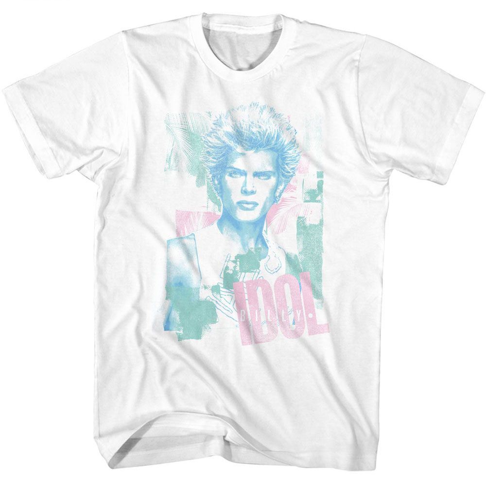 Billy Idol - BILLY IDOL PASTEL BILLY Adult Shirt