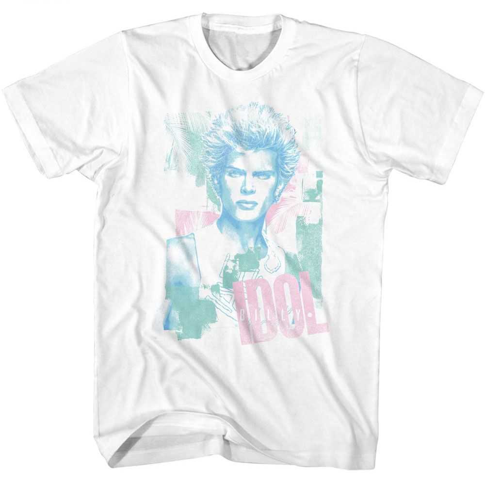 Billy Idol - BILLY IDOL PASTEL BILLY Adult Shirt