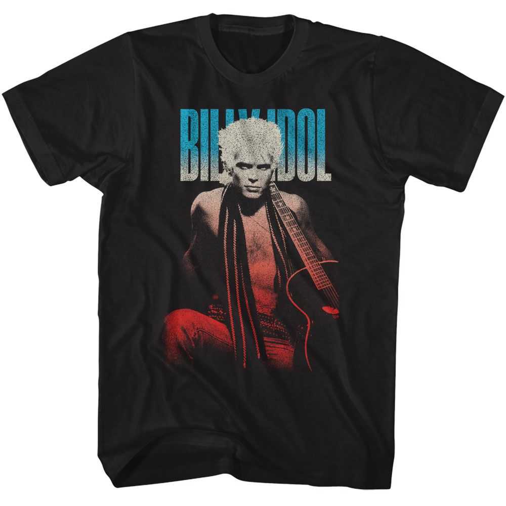 Billy Idol - BILLY IDOL PATRIOTIC GRADIENT Adult Shirt