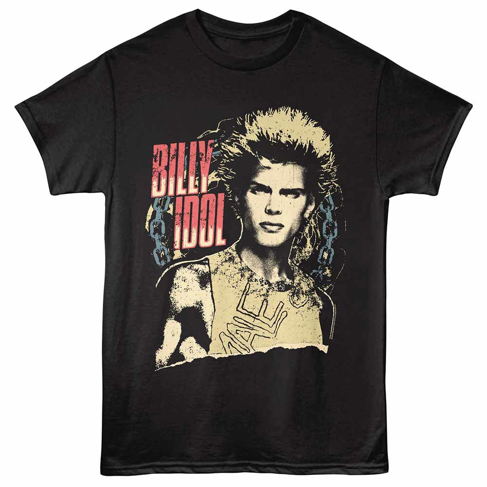 Billy Idol - BILLY IDOL CHAIN Adult Shirt